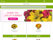 Tablet Screenshot of montesplace.ca